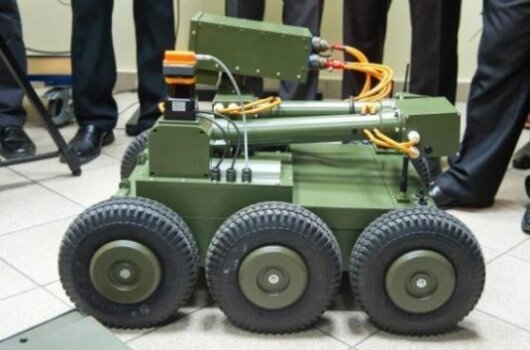 polski robot do rozbrajania min