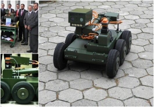 robot wojskowy Politechnika Łódzka