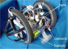automatyka przemysłowa, robotyka - robot mobilny leg-in-rotor