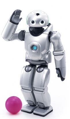 japoński humanoidalny robot qrio