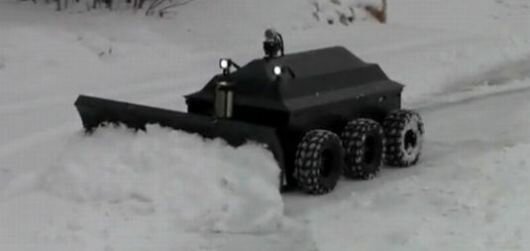 robot do odśnieżania