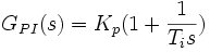 Regulator PI